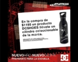 En Atleticos compra productos DC Shoes y llévate cilindros de la marca