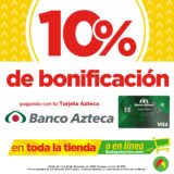 En Bodega Aurrerá 10% de descuento en toda la tienda con Tarjeta Banco Azteca