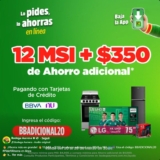Bodega Aurrerá BBVA: hasta $350 de ahorro adicional + 12 msi