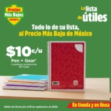 Regreso a Clases 2026 Bodega Aurrera con productos desde $10