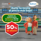 En Bodega Aurrera segundo a mitad de precio en medicamentos Medimart