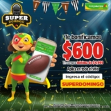 Cupón Bodega Aurrerá Super Bowl: $600 de bonificación en la app