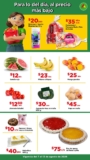 Bodega Aurrera Tianguis de frutas y verduras Precio Bodega al 13 de agosto 2026