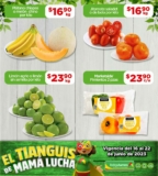 Ofertas Tianguis Bodega Aurrerá en frutas y verduras 16 al 22 de junio 2023