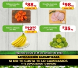 Ofertas Bodega Aurrera Tianguis de frutas y verduras 20 al 26 de octubre 2023