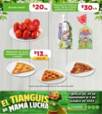 Ofertas Bodega Aurrera Tianguis de frutas y verduras hasta el 5 de octubre 2023