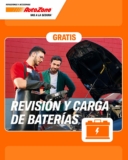 En AutoZone servicio de revisión y carga de batería GRATIS