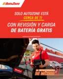 En AutoZone servicio de revisión y carga de batería GRATIS