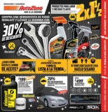 Folleto de ofertas AutoZone con 3×2, 2×1 y medio y más del 17 de mayo al 20 de junio