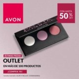 Outlet Avon con rebajas de hasta 50% de descuento en belleza y maquillaje