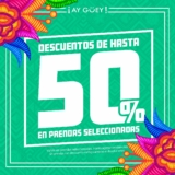 Mochadas Ay Güey: Hasta 50% de descuento
