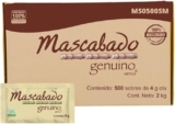 Azúcar mascabado genuino caja con 500 sobres baja a un tremendo precio