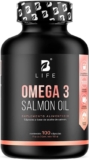 Suplemento alimenticio Omega 3 puro de Aceite de Salmón con 100 cápsulas baja de precio + 10% adicional con Planea y Ahorra