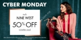 Promoción Nine West Cyber Monday 2016: Toda la marca con 50% de descuento