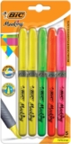 Juego de 5 marcadores fluorescentes Bic Marking bajan de precio