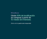 Promoción 120 Horas Banamex 2026: 10% de bonificación en compras a partir de 12 msi