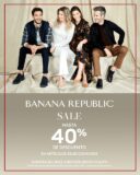 Rebajas Banana Republic 2021: Hasta 40% de descuento