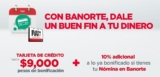 Banorte Buen Fin 2023: hasta $9,000 de bonificación + 10% adicional con nómina