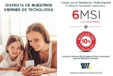 Promoción Banorte Viernes de Tecnología: hasta 10% de bonificación + 6 MSI en tiendas