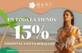 En Bari Swimwear hasta 70% de descuento + 15% adicional a lo ya rebajado