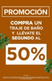 Promoción Bari Swimwear: Segundo traje de baño a mitad de precio