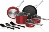 Batería de cocina Ninja NeverStick de 11 piezas baja a su menor precio + 15 meses sin intereses