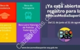 Becas de educación media superior para estudiantes de excelencia y de bajos recursos