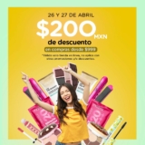 En Bellísima $200 de descuento en compras de $999 en maquillaje y cosméticos