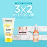 3×2 en skincare en Bellísima hasta el 18 de marzo