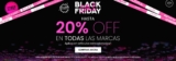 Black Friday Bellíssima: hasta 20% de descuento en todas las marcas