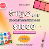 Cupón Bellísima $150 de descuento pagando con Aplazo