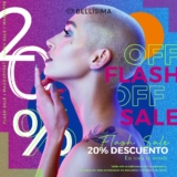 Flash Sale Bellísima: 20% de descuento en toda la tienda en línea sólo hoy