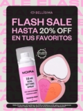Flash Sale Bellísima: 20% de descuento en la tienda en línea