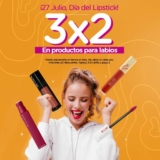 Promoción Bellísima Día del Lipstick: 3×2 en productos para labios sólo hoy