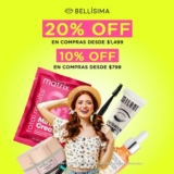 Promo Alert Bellísima: Hasta 20% de descuento sólo hoy