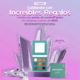 En Bellísima paleta de sombras Gratis en la compra de $899 o más