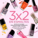 Promoción Bellísima 3×2 en esmaltes sólo este fin de semana