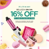 Promo Bellísima Día sin IVA: 16% de descuento adicional en tienda en línea