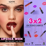 3×2 en labiales en la Lipstick Week de Bellísima