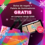 Promoción Navideña Bellísima: Bolsa de regalo + un Iluminador de la marca Lure en compras de $399