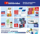 Folleto Farmacias Benavides al 30 de abril con 3×2, 4×3 y más