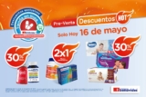 Ofertas Farmacias Benavides pre Hot sale 16 de mayo: 2×1 en vitaminas participantes, 30% en pañales y más