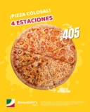 En Benedettis llévate una Pizza Colosal Cuatro Estaciones por $405