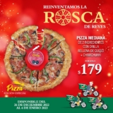 En Benedetti’s nueva pizza Rosca de Reyes a $179