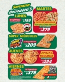Promociones Especiales en Benedetti’s Pizza de lunes a viernes