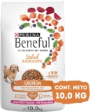 Alimento para mascotas Purina Beneful Salud Radiante Salmón de 10 kg baja a un gran precio + descuento adicional con Planea y Ahorra