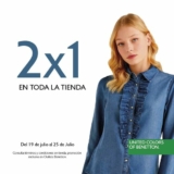 Benetton Rebajas de 2×1 en toda la tienda