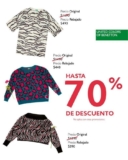 Últimas Rebajas Benetton: Hasta 70% de descuento