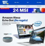 Ofertas Best Buy 7 de marzo: Alexa Echo de regalo en la compra de una computadora y más