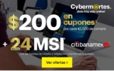 Promo Best Buy Citi Banamex de $200 en cupones por cada $2,000 de compra + 24 MSI